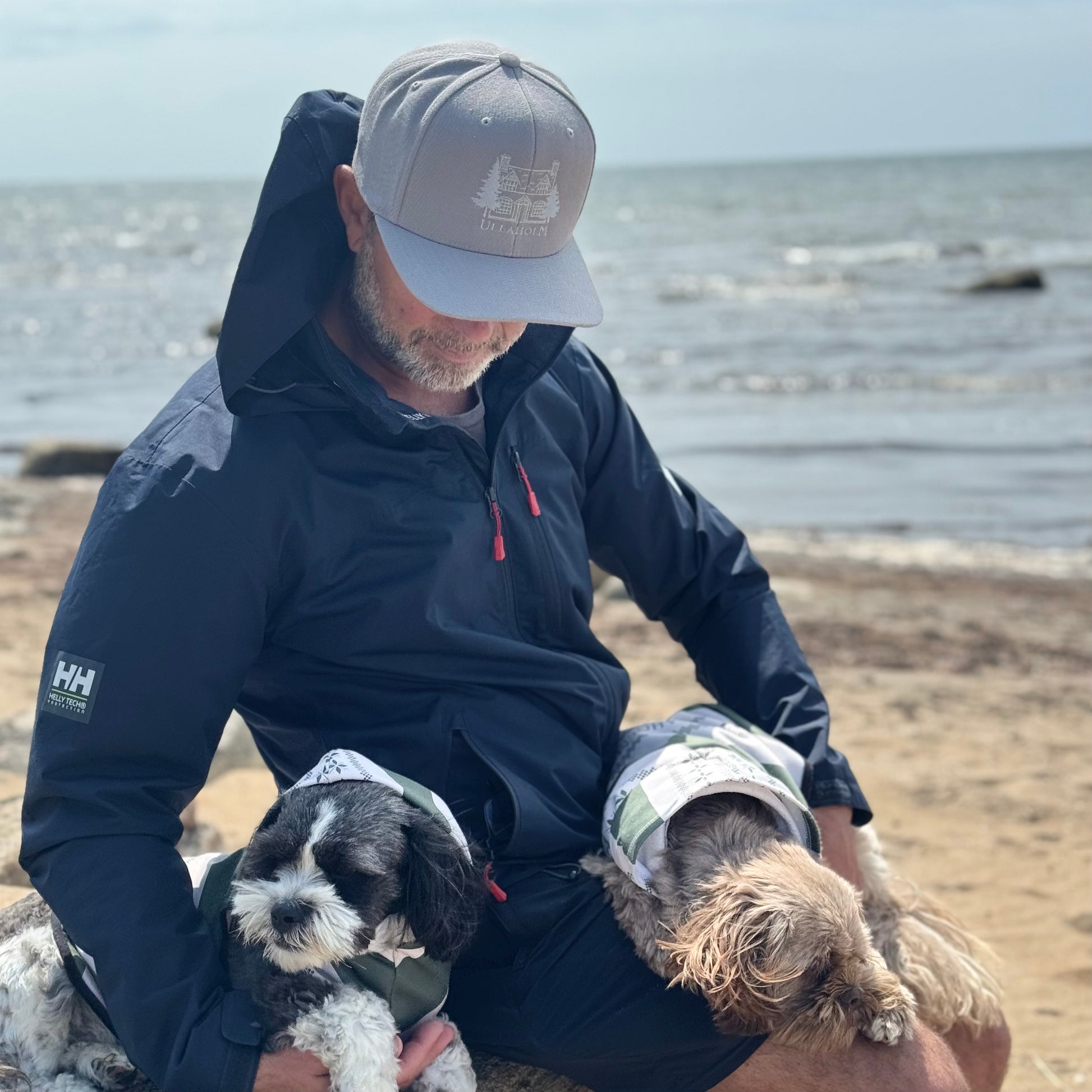 Grey & Silver ULLAHOLM Snapback Hat