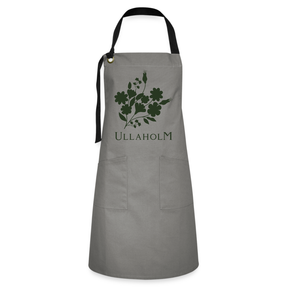 ULLAHOLM Apron - Grey & Black