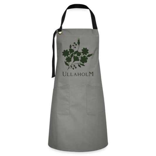 ULLAHOLM Apron - Grey & Black